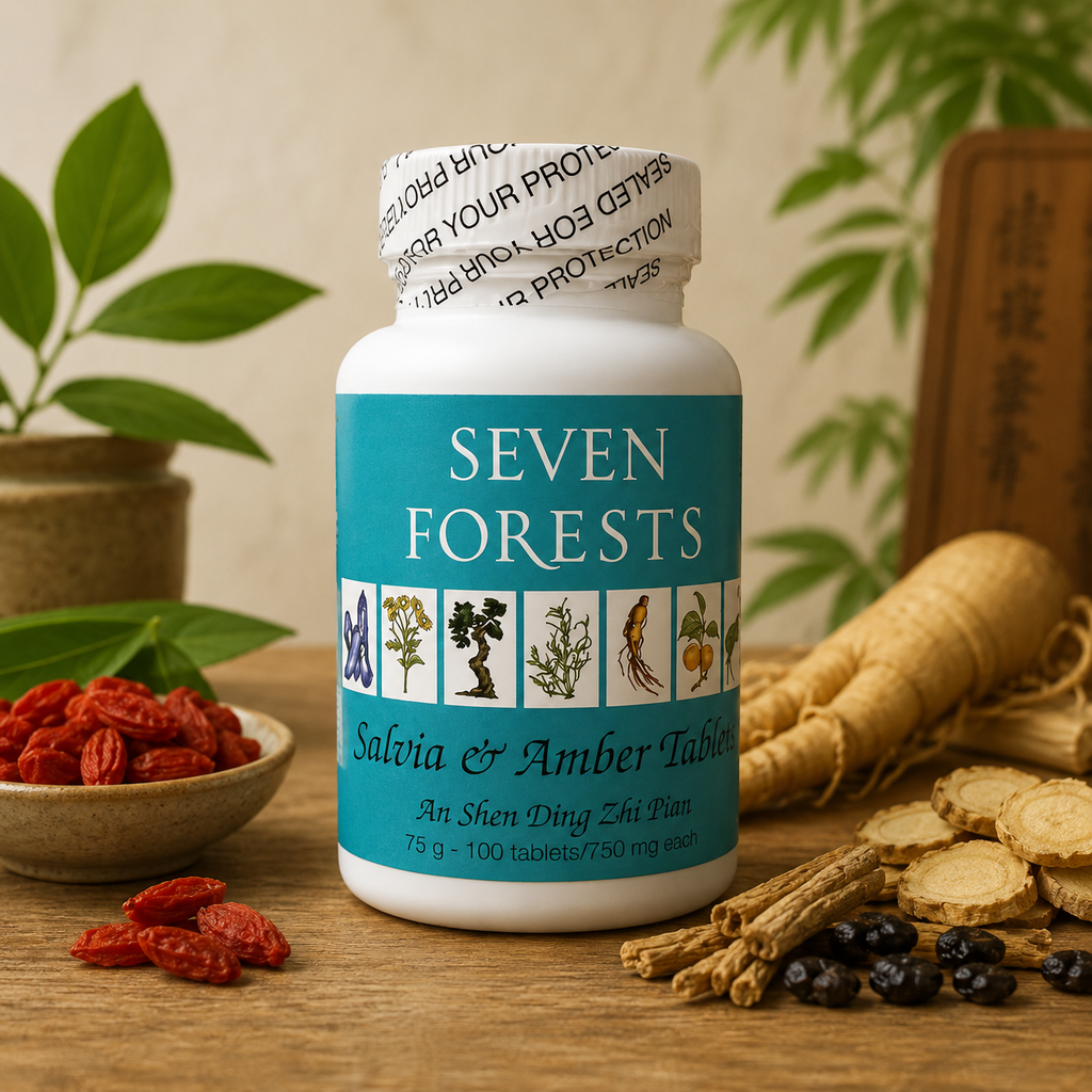 Salvia & Amber Tablets (by Seven Forests)
